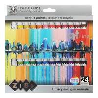 Краски для рисования ZiBi ART Line -2 акрил 24 цветов х 12 мл (ZB.6664)