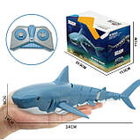 Інтерактивна акула, дитяча іграшка на радіокеруванні Shark, іграшка для ванни, фото 5