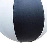 Боксерська груша RESTEQ підвісна, без наповнювача, діаметр 18 см, висота 25 см, штучна шкіра, фото 6
