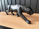 Статуетка Чорна пантера RESTEQ. Фігурка для інтер`єру Чорна пантера 25*4,5*8 см, фото 3