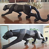 Статуетка Чорна пантера RESTEQ. Фігурка для інтер`єру Чорна пантера 25*4,5*8 см, фото 4