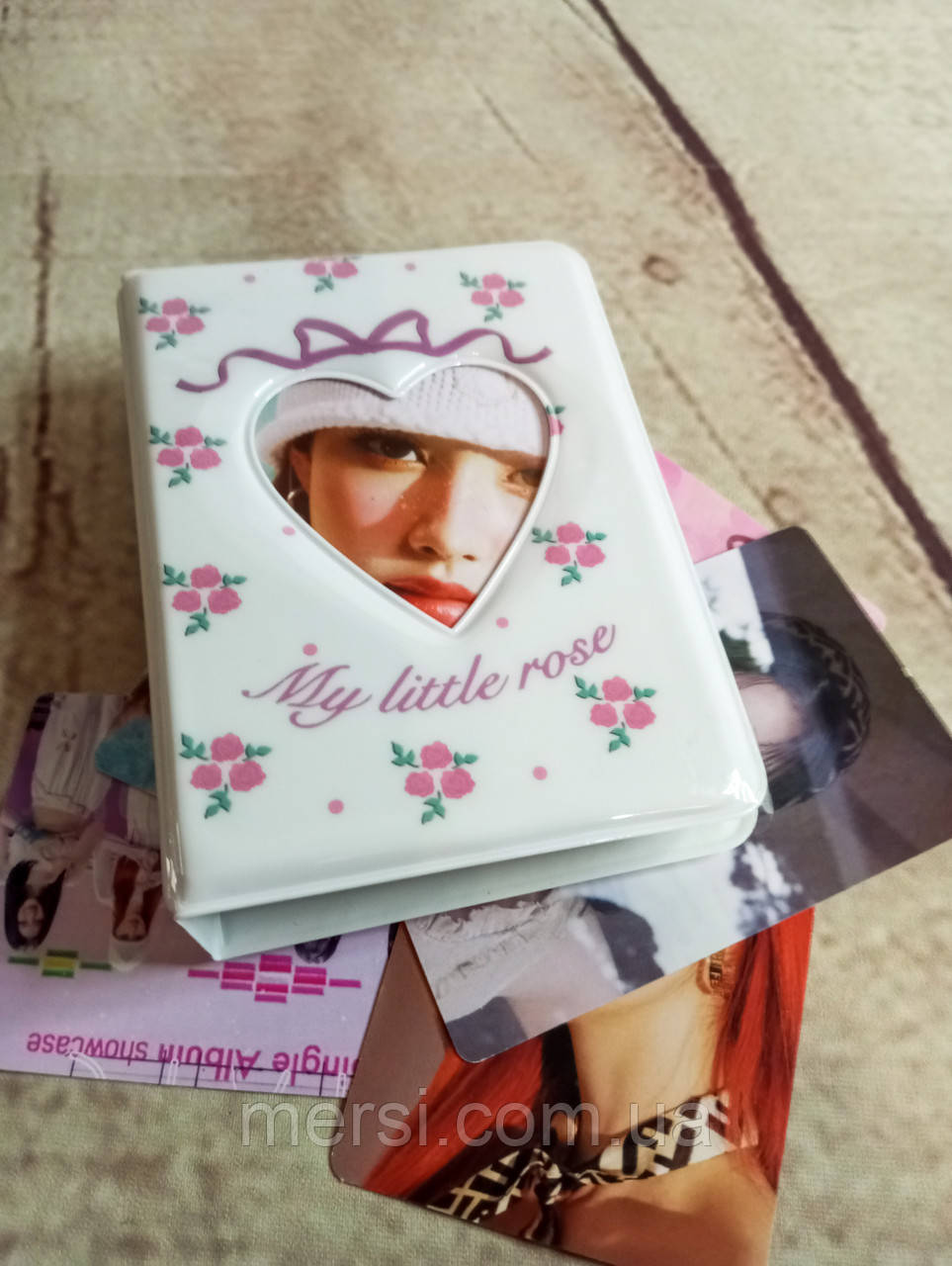 Біндер для фотокарток К-ПОП альбом для карток K-POP lomo card на 40+1 шт №30