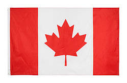 Прапор Канади. Прапор Канади RESTEQ. Canadian flag. Прапор 150*90 см поліестер