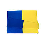 Український прапор RESTEQ. Прапор України. Ukrainian flag. Прапор 150*90 см поліестер, фото 4