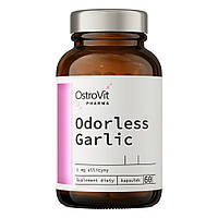 Натуральная добавка OstroVit Pharma Odorless Garlic, 60 капсул CN15121 VH