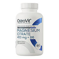 Витамины и минералы OstroVit Magnesium Citrate 400 mg + B6, 90 таблеток CN15120 VH