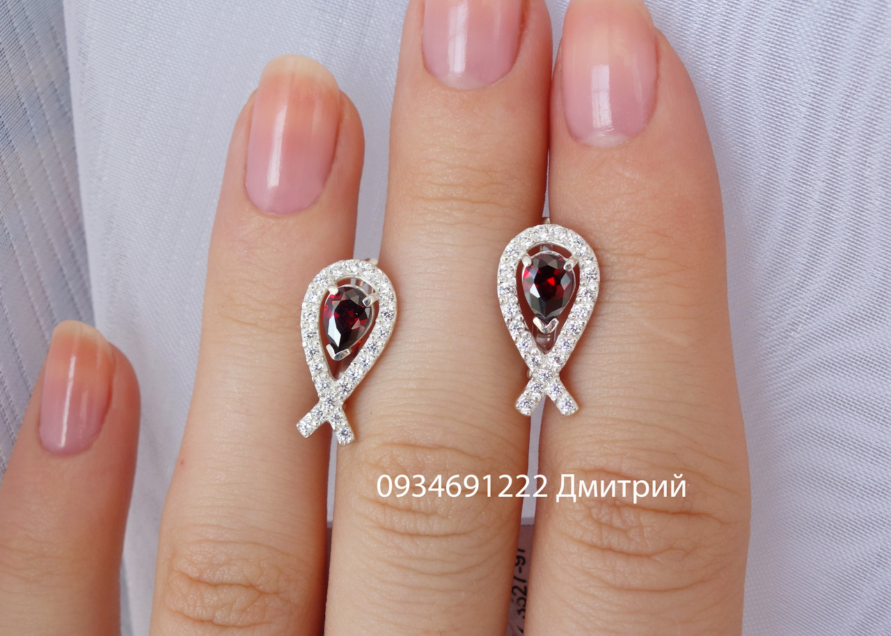 Срібні сережки арт.С00206