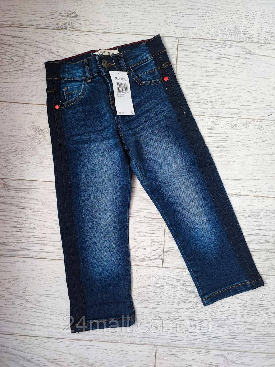Дитячі темно-сині джинси, 104 см
