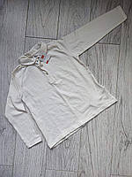 Шкільна блуза молочного кольору, 122 см