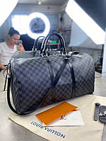 Дорожная сумка Louis Vuitton серая c128
