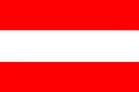 Прапор Австрії 100х150 см, атлас