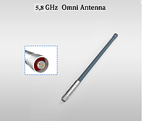 Wi-Fi антенна всенаправленная наружная Omni 5,8 ГГц, 10 Вт для базовых станций, для антидроновых устройств