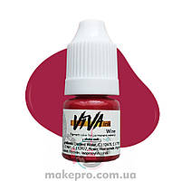 4 ml Пигмент Viva ink Lips № 10 "Wine"