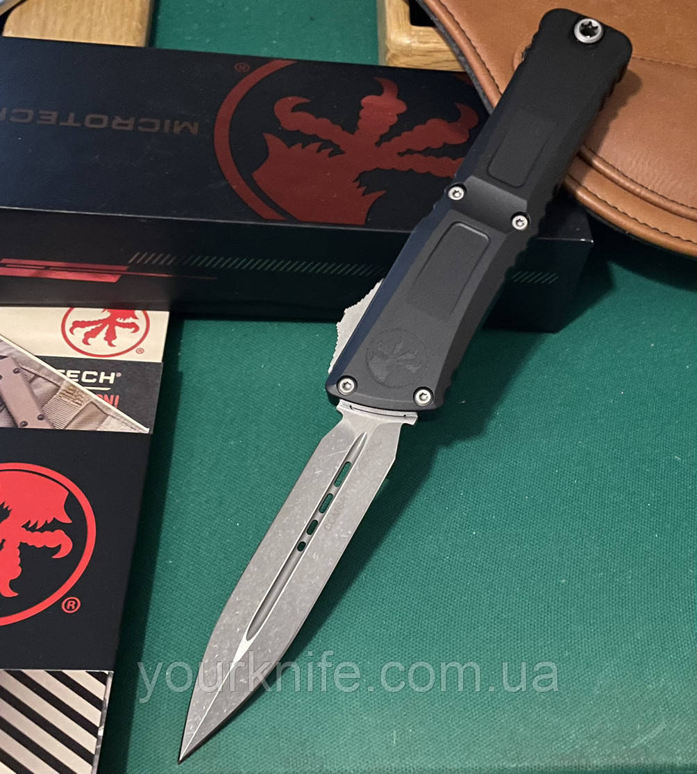 Ніж автоматичний Microtech Troodon Combat D/E Gen III 1142-10AP M390MK, фото 1