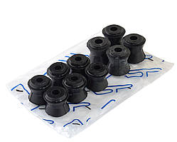 Втулка штанги реактивної ВАЗ 2101-07 (к-т 4 боль + 6 малий) гумова, "реактивнка"