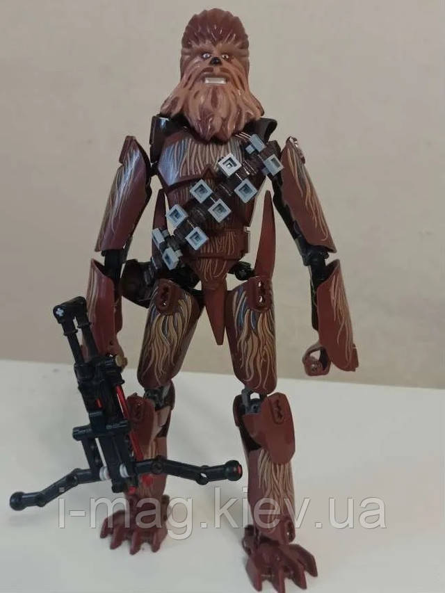 Игрушка-конструктор Чубакка Звездные войны Чубакка экшн фигурка 30 см
