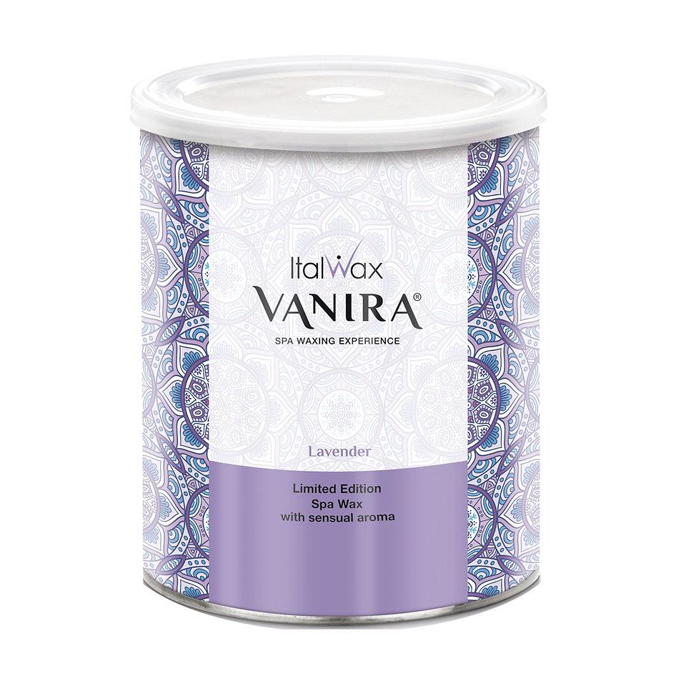 Теплий віск Vanira "Лаванда" у банці 800 гр. ItalWax