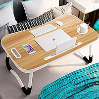 Многофункциональный портативный стол для ноутбука Учебный стол-подставка 60х40х27 см
