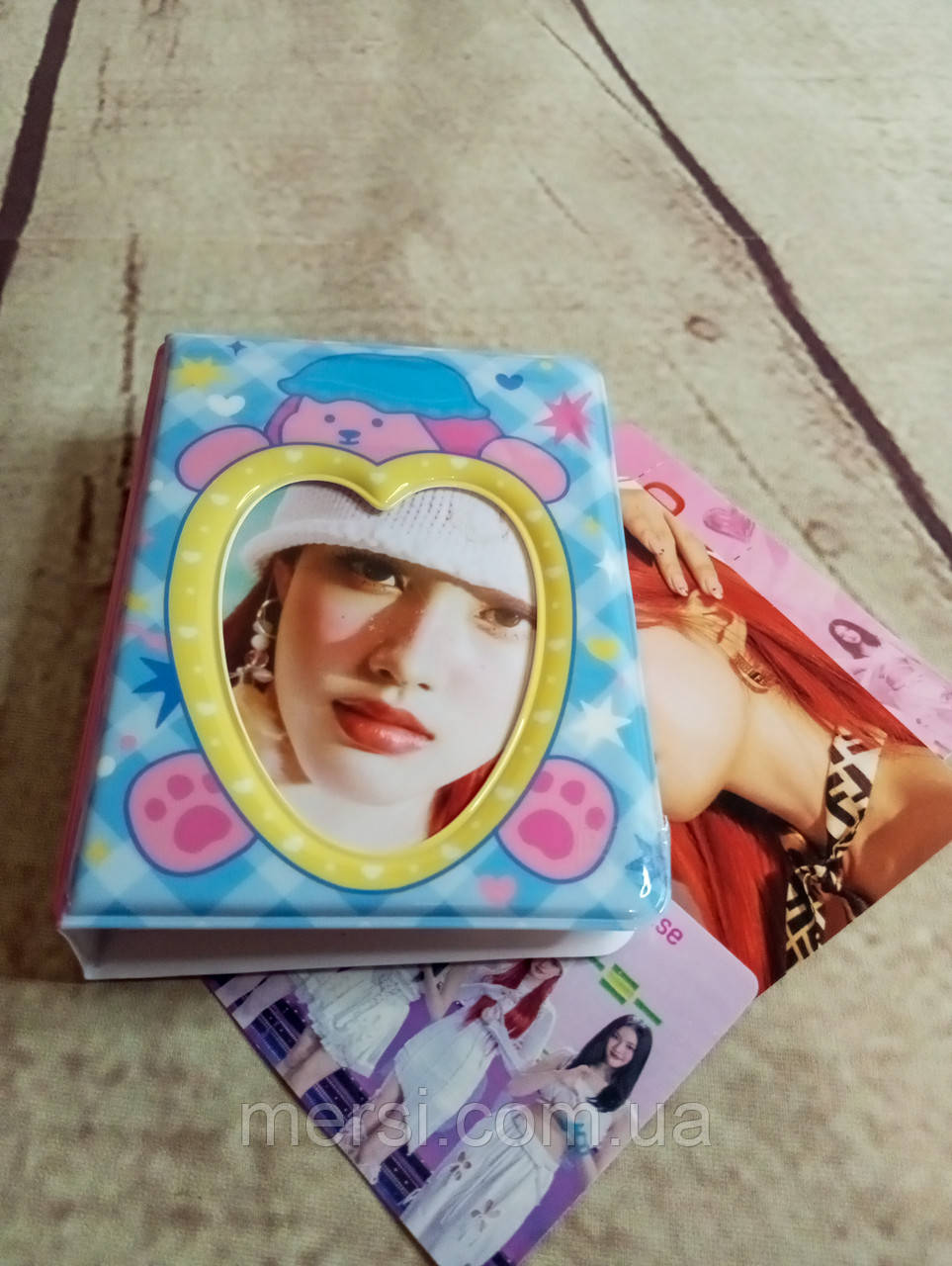 Біндер для фотокарток К-ПОП альбом для карток K-POP lomo card на 40+1 шт №32