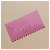Конверт подарочный (для денег) 9*17 см розовый