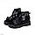 Ультра модні літні черевики люкс базовий колір чорний, фото 4