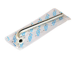 Трубка радіатора опалювача (пічки) ВАЗ 2121 випускна, довга біла цинк