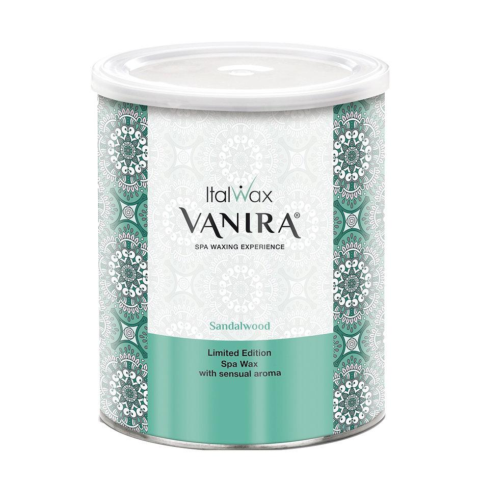 Теплий віск Vanira "Сандал" у банці 800 гр. ItalWax