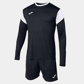 Комплект воротарської форми Joma PHOENIX GK чорно-білий 102858.102, Чорний, Розмір (EU) — 2XS