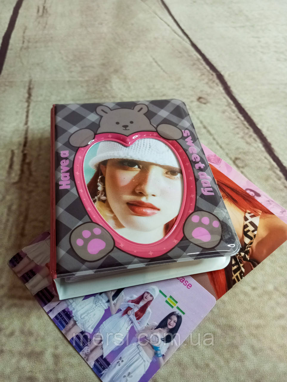 Біндер для фотокарток К-ПОП альбом для карток K-POP lomo card на 40+1 шт №33