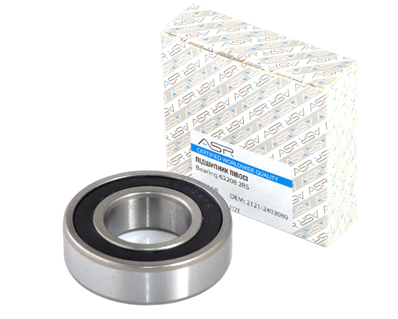 Підшипник напіввиси задній ВАЗ 2121-214, 2123 180508 (62208 2RS), фото 1