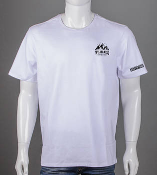 Футболка батал Wilderness 2405б (Уп.4шт 3XL,4XL), Білий