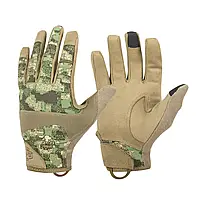 Тактичні рукавички Helikon-Tex Range Tactical Gloves PenCott WildWood/Coyote. Розмір: M