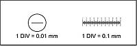 Калибровочная линейка Sigeta Slide-7 X 0.01мм, 0.1мм