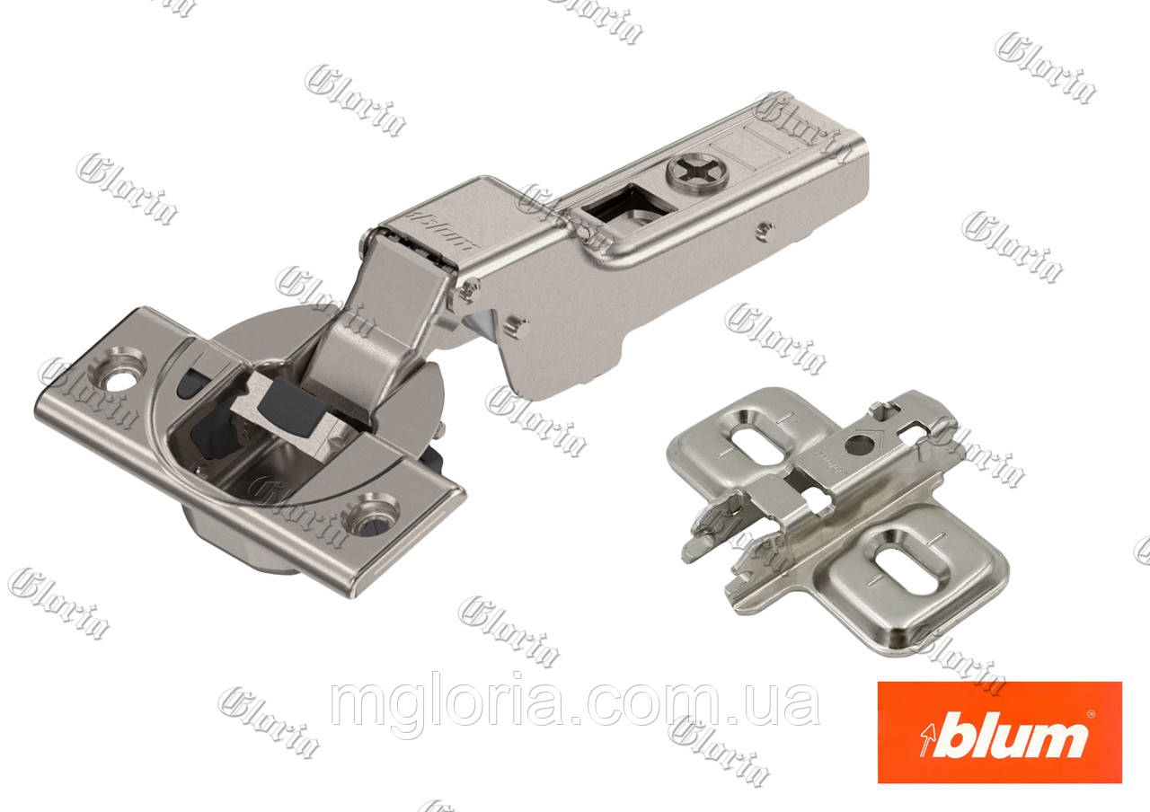 Завіса напівнакладна з дотягувачем Blum Clip-Top 71B3650, фото 1