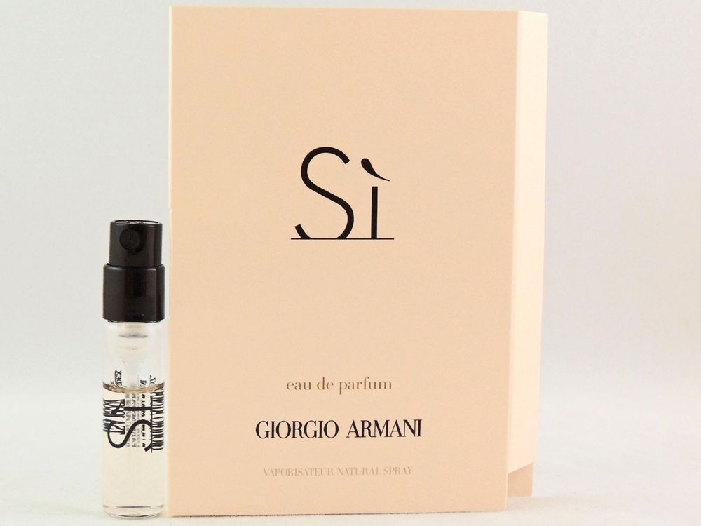 Giorgio Armani Si - Парфюмована вода (Оригінал) 1,5ml (пробник)