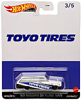 Машинка Hot Wheels Premium - '69 Nissan Skyline Van - 2023 Speed Shop (3/5) - TOYO Tires - Car Culture - HKD05