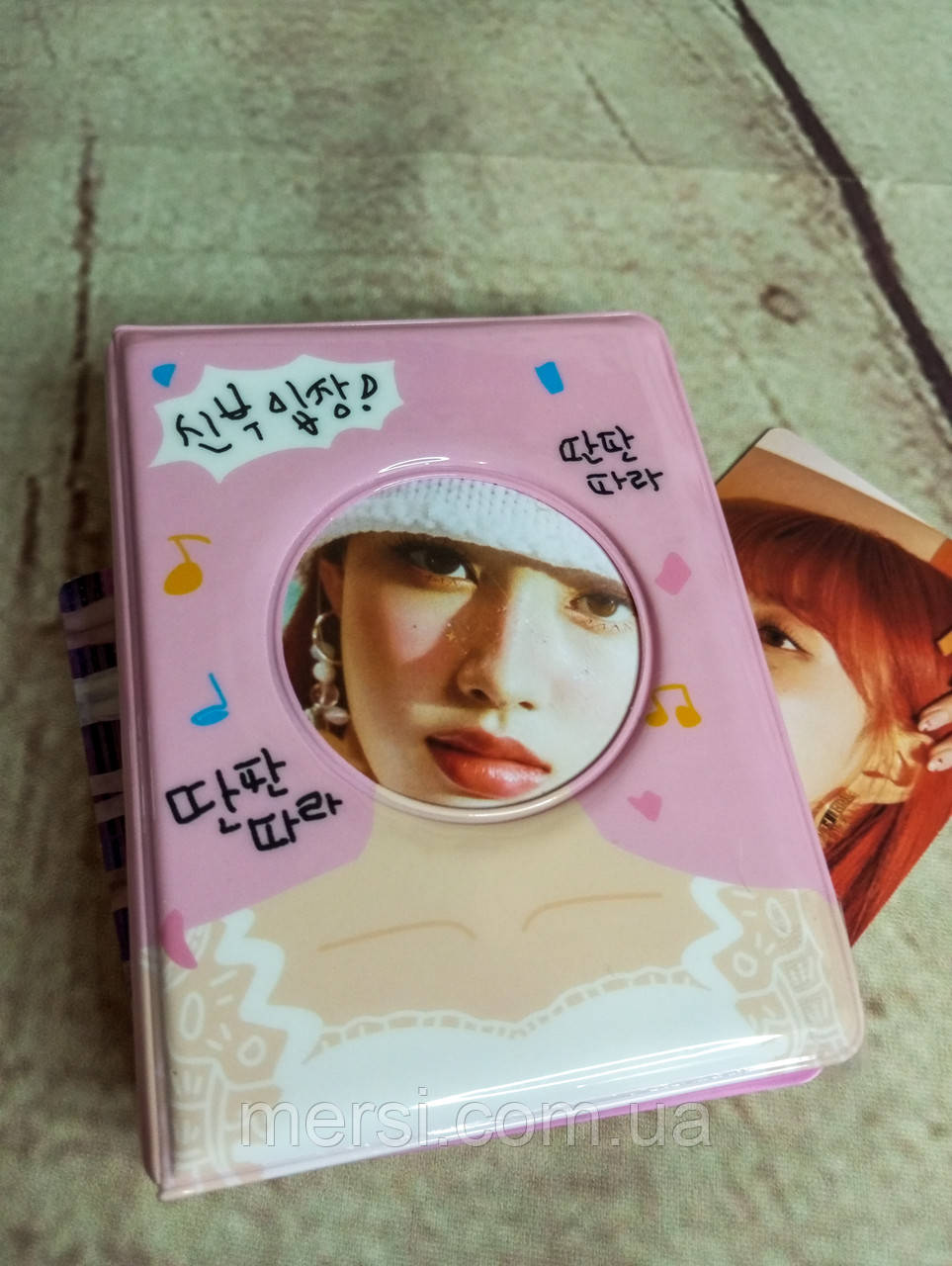 Біндер для фотокарток К-ПОП альбом для карток K-POP lomo card на 40+1 шт №36