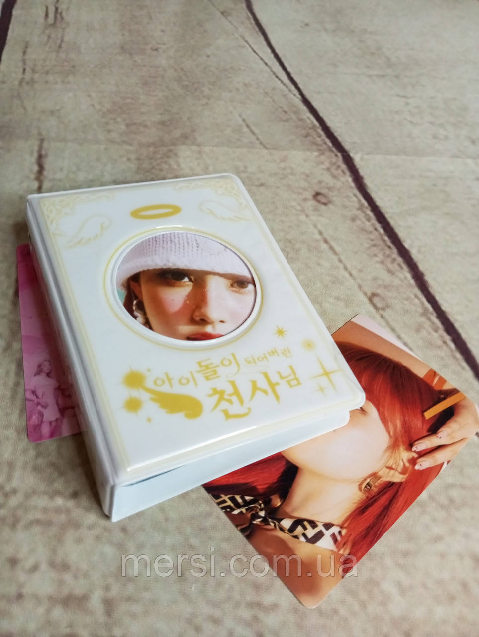 Біндер для фотокарток К-ПОП альбом для карток K-POP lomo card на 40+1 шт №39, фото 1