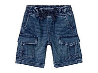 Шорты джинсовые для мальчика Lupilu LYCRA® 402336 086-92 см (12-24 months) темно-синий