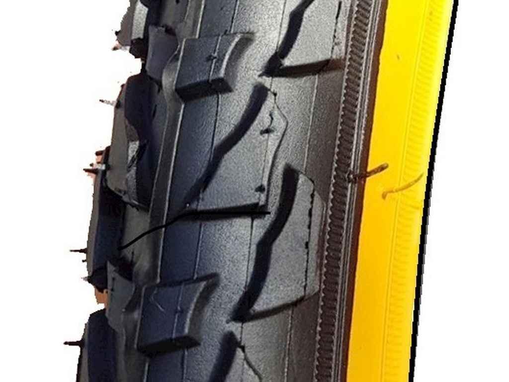 Покришка без камери (для велосипеду) 26 х 2.125 (50-559) Шип 223 (помаранчевий корд) ТМ SRC BP, фото 1