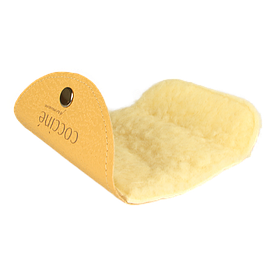 Рукавиця для полірування і чищення взуття натуральна вовна COCCINE Польща Кочине