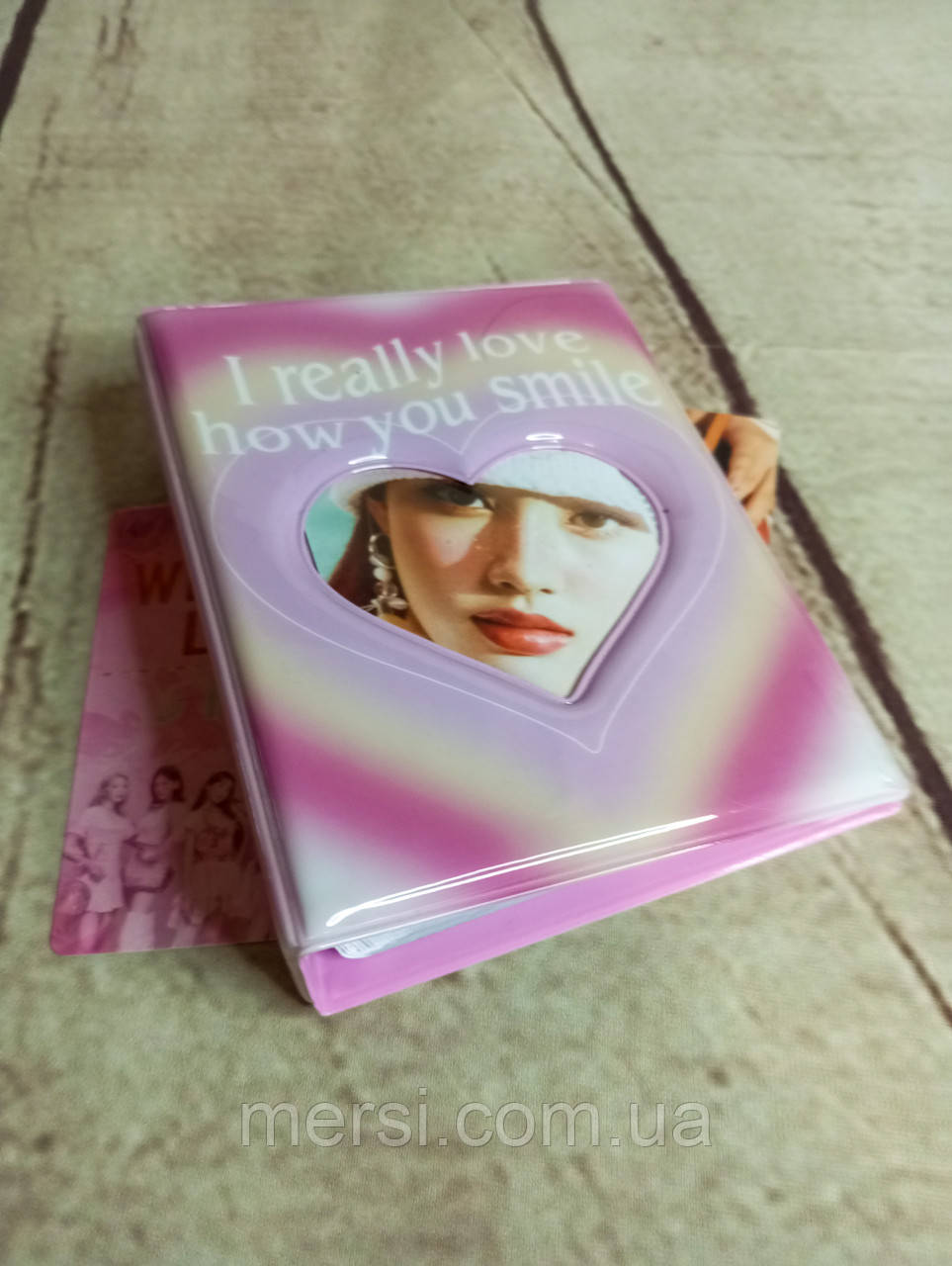 Біндер для фотокарток К-ПОП альбом для карток K-POP lomo card на 40+1 шт №41, фото 1