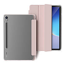 Чохол для Samsung Galaxy Tab S9 FE / Tab S9 ZOYU TPU Triflold with S Pen Holder Powder Pink