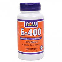 Витамин E NOW Foods Vitamin E-400 100 Softgels NX, код: 7519467