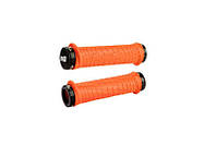 Гріпси ODI Troy Lee Designs Signature MTB Lock-On Bonus Pack Orange w/ Black Clamps (помаранчеві з чорними