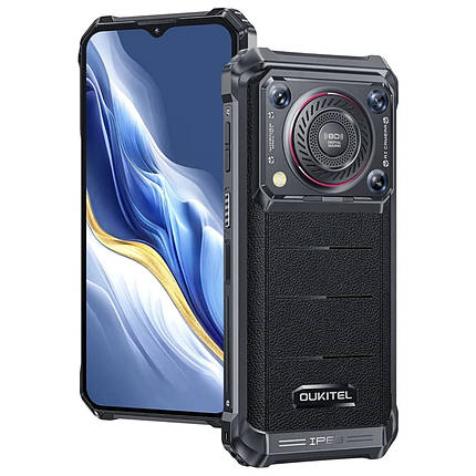 Смартфон Oukitel WP36 Black 8\128gb NFC 10600mAh динамік 128 дБ Global, фото 3