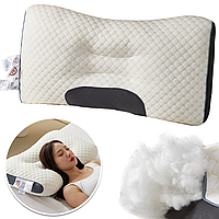 Ортопедична подушка для сну з ефектом пам'яті (74 х 48 см) / Анатомічна подушка з матеріалу, що дихає