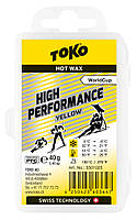 Парафин высокофторовый Toko High Performance Yellow 40 g (1052-550 1025) SK, код: 7630299