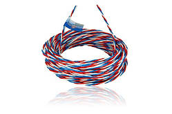 Сервопровід PowerBox Premium MAXI 2x0.5mm + 1x0.3mm (100 метрів в рулоні) amc