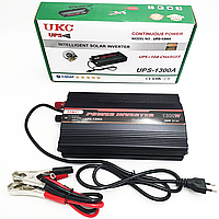 Инвертор постоянного тока AC/DC UPS 1300W UPS+CHARGE / Преобразователь напряжения / Инвертор 12 220 с зарядкой